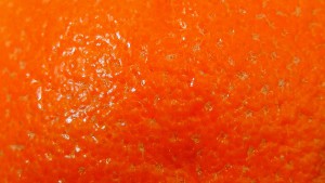 pomarańczowa skórka