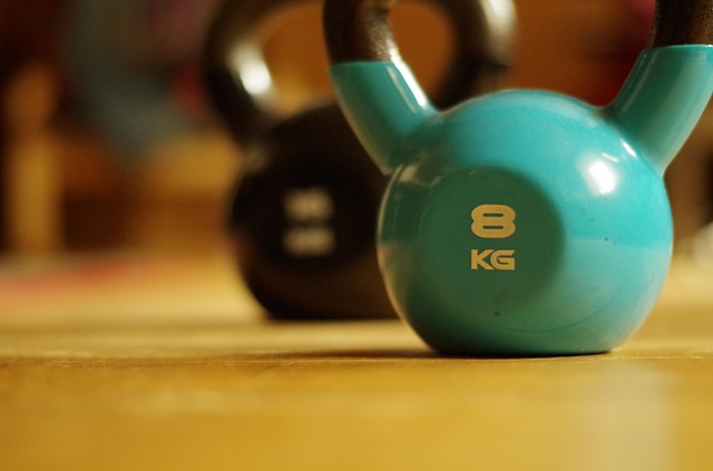 kettlebells