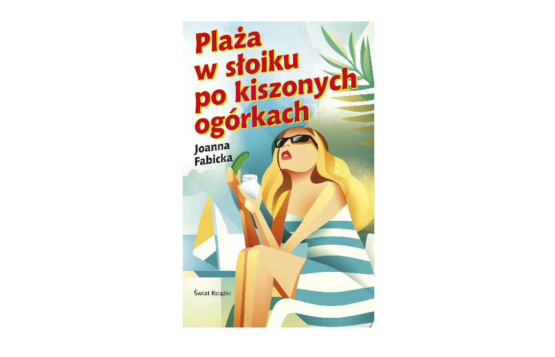 plaża w słoiku po kiszonych ogórkach