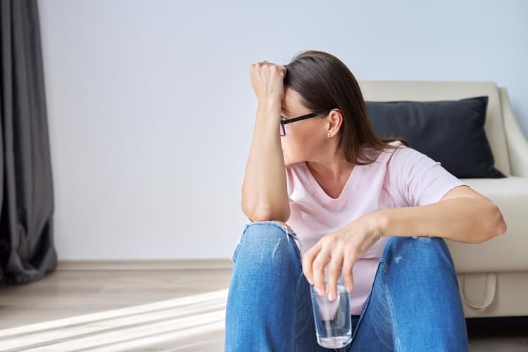 Depresja spowodowana menopauzą